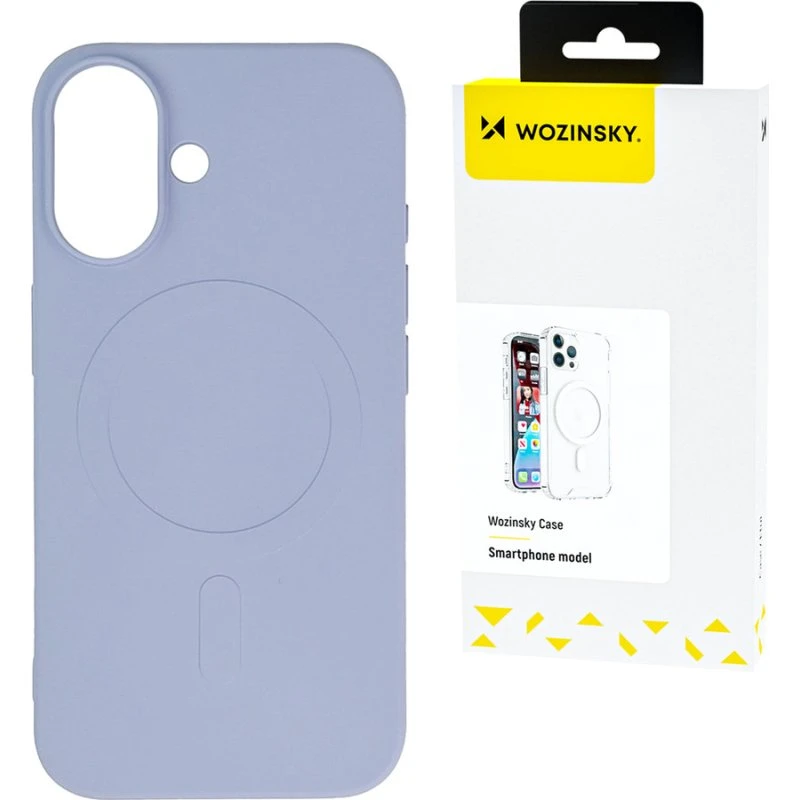 Wozinsky Liquid Silikone MagSafe Cover til Samsung Galaxy S25 Ultra, Lilla
