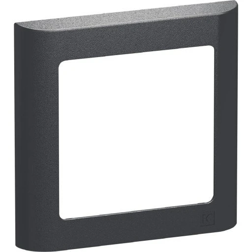 LK Fuga Soft 63 ramme, 1 modul, koksgrå