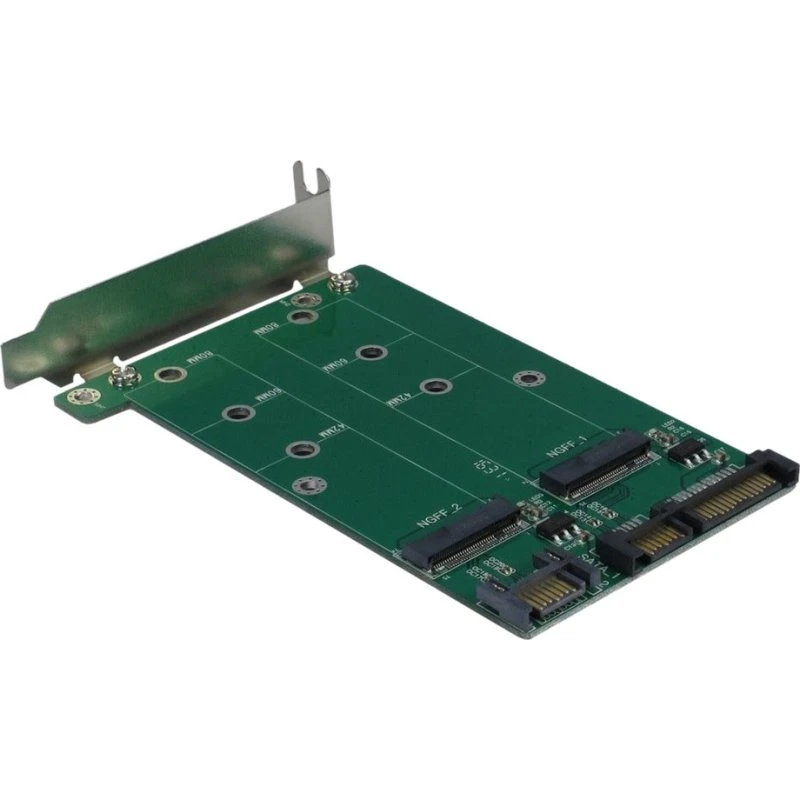 Inter-Tech Ramme M.2 Sort KT005B