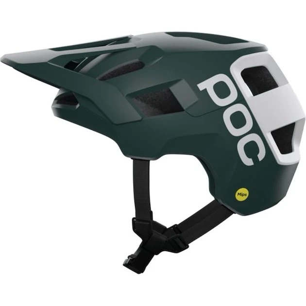 POC Kortal Race MIPS Cykelhjelm, Pargasite Green Matt/Hydrogen White Matt, M-L (55-58 cm)