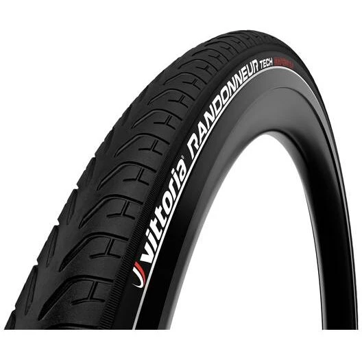 Vittoria Randonneur Tech 37-622 (700x35c) Sort med refleks
