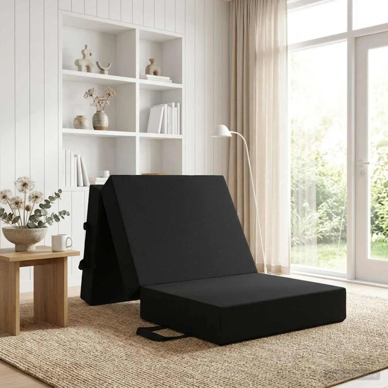 vidaXL Samlebar Sofa Seng 75 x 67 x 45 cm Sort