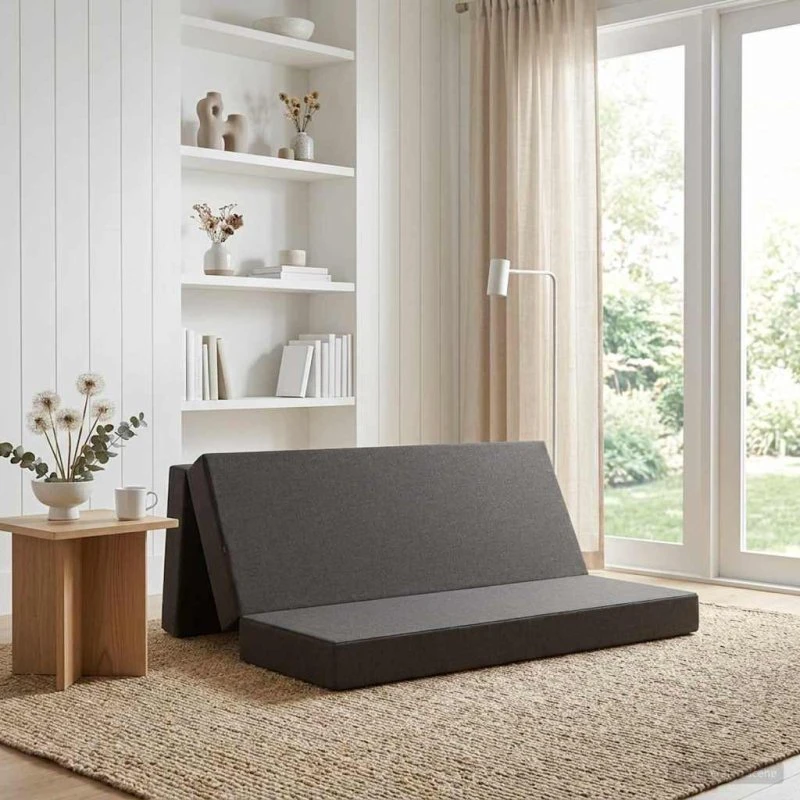 vidaXL Samlebar Sofa Seng 180 x 67 x 45 cm Mørkegrå