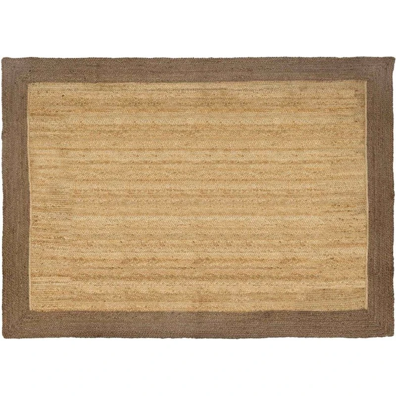 vidaXL Områdetæppe Grå 200 x 290 cm Jute