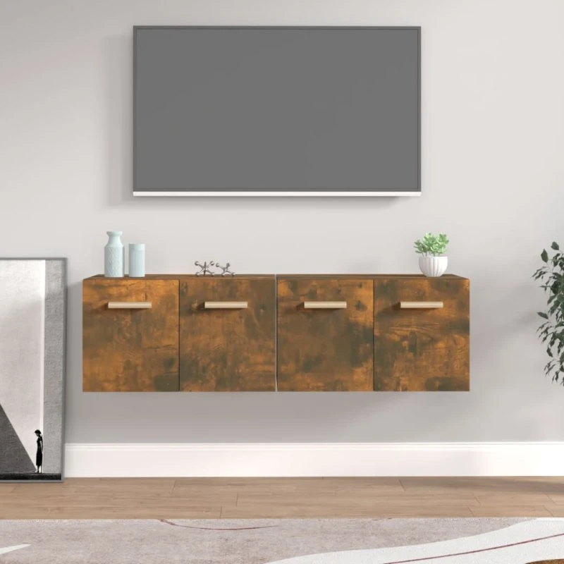 vidaXL Vægskabe 2 stk. 60x36,5x35 cm Konstrueret Træ Sonoma-eg