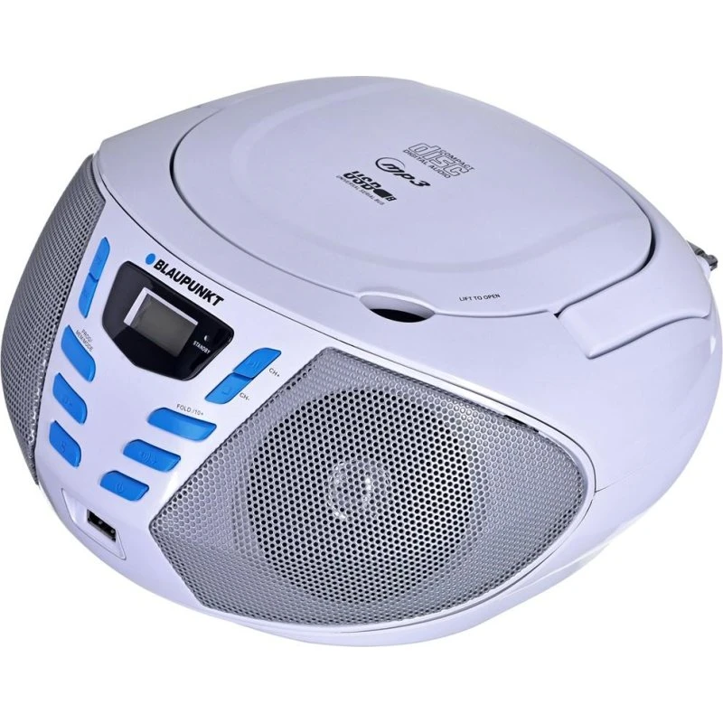 Blaupunkt BB7-WH CD-radio med USB, hvid