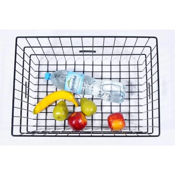 Basil Zembla cykelkurv 45 L, sort (53×37×23 cm)