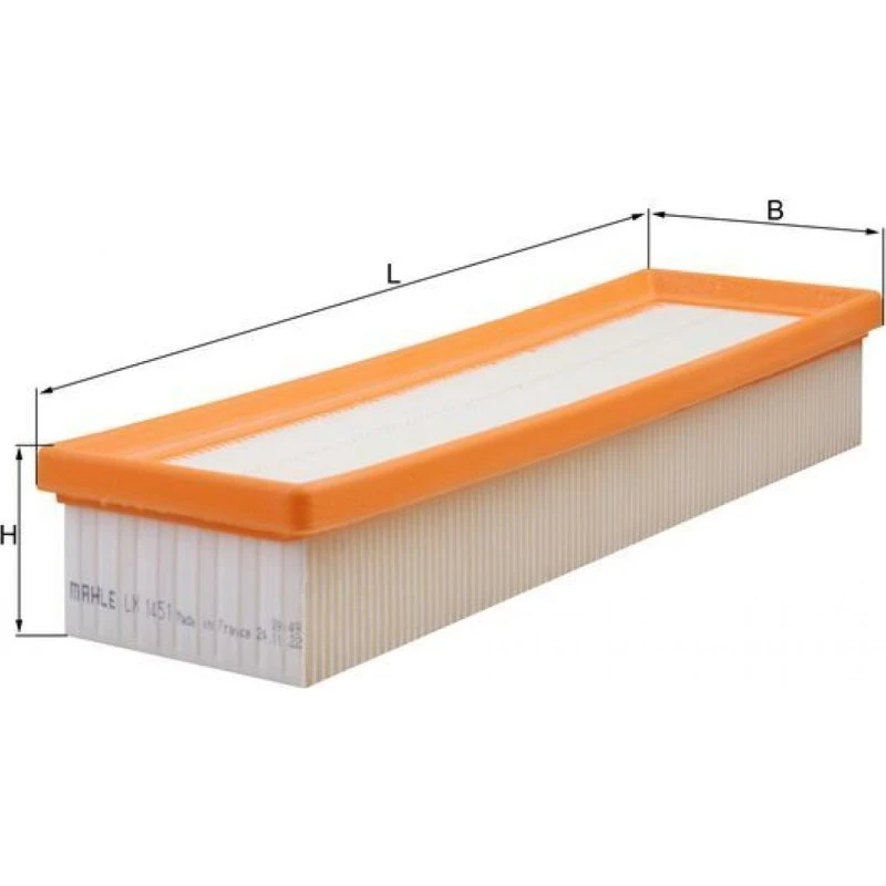 MAHLE LX 1451 Luftfilter til PEUGEOT & CITROËN