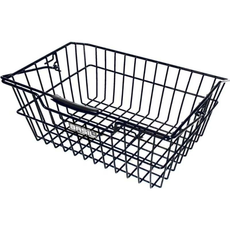 Basil Cairo Luxe 22L cykelkurv til bagagebærer – sort