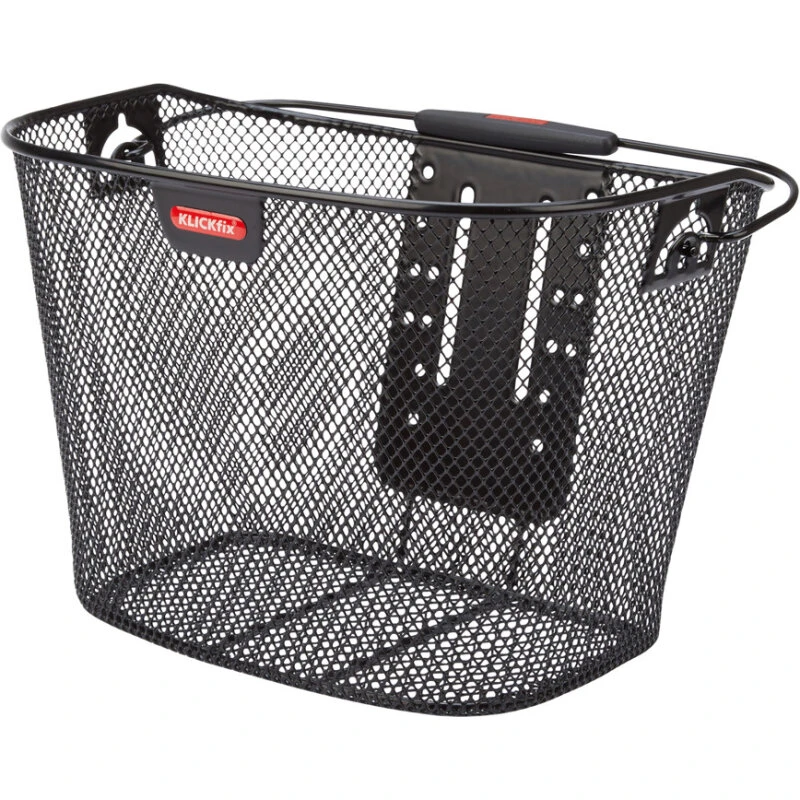 Klickfix Uni cykelkurv 16L – fintmasket, sort