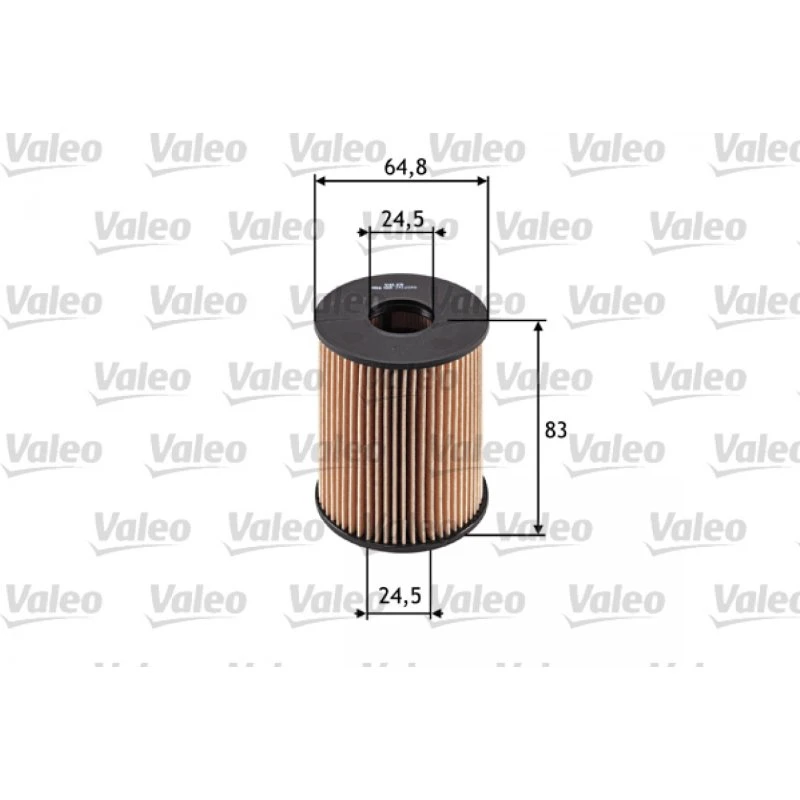 VALEO Oliefilter 586516 til OPEL, FORD, FIAT