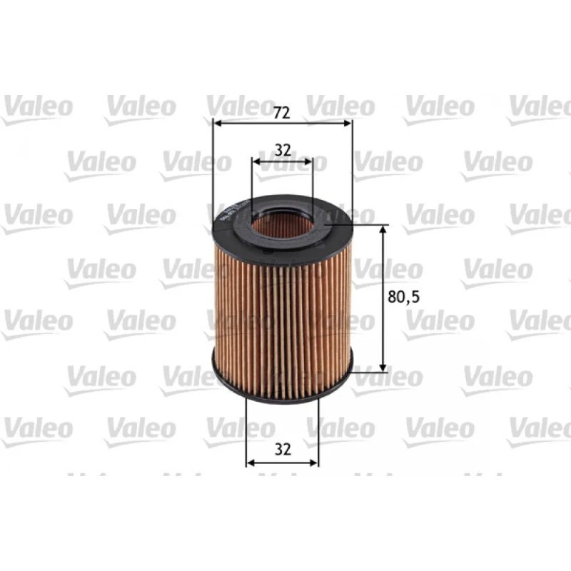 VALEO Oliefilter 586551 til BMW N46B20B, N45B20A, N43B20A