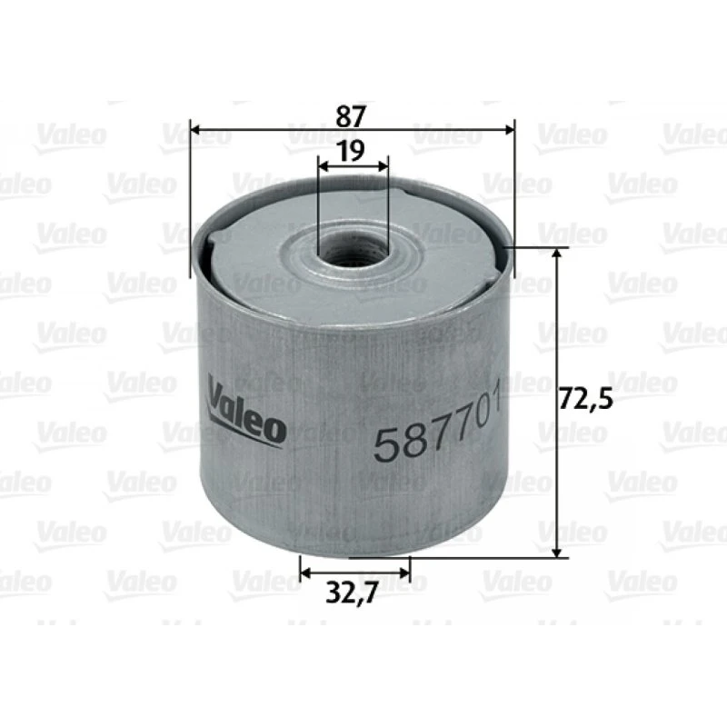 VALEO 587701 Brændstoffilter