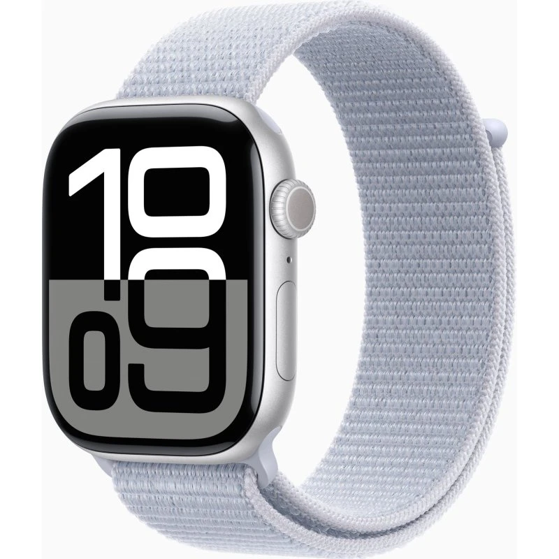 Apple Watch Series 10 46 mm Grå Sølv GPS