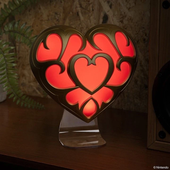 Paladone Heart Container Light - 21,6 cm, USB & batteri