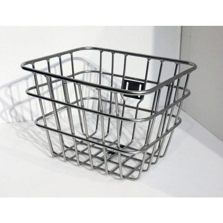 Bike Attitude Alu Frontkurv 30 L – Blank sølv