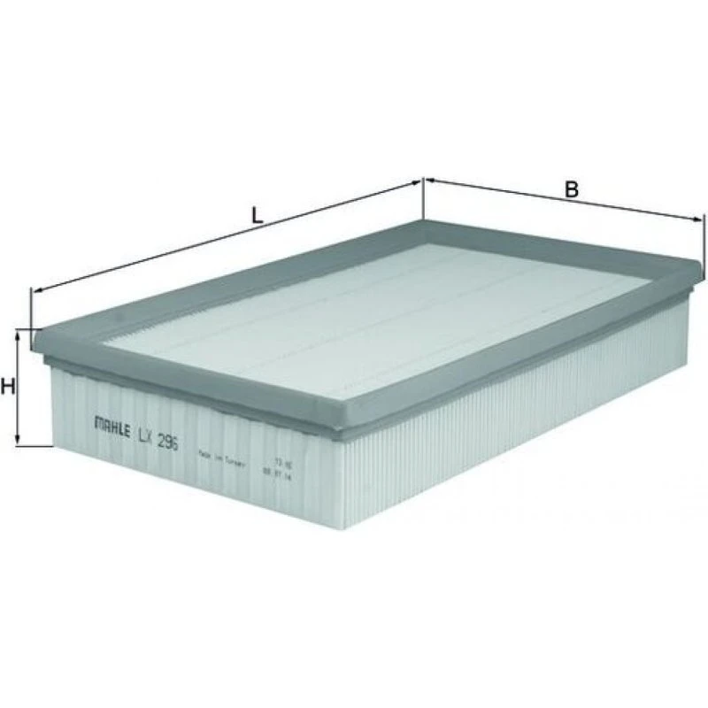 MAHLE LX 296 Luftfilter til VW, AUDI, FORD