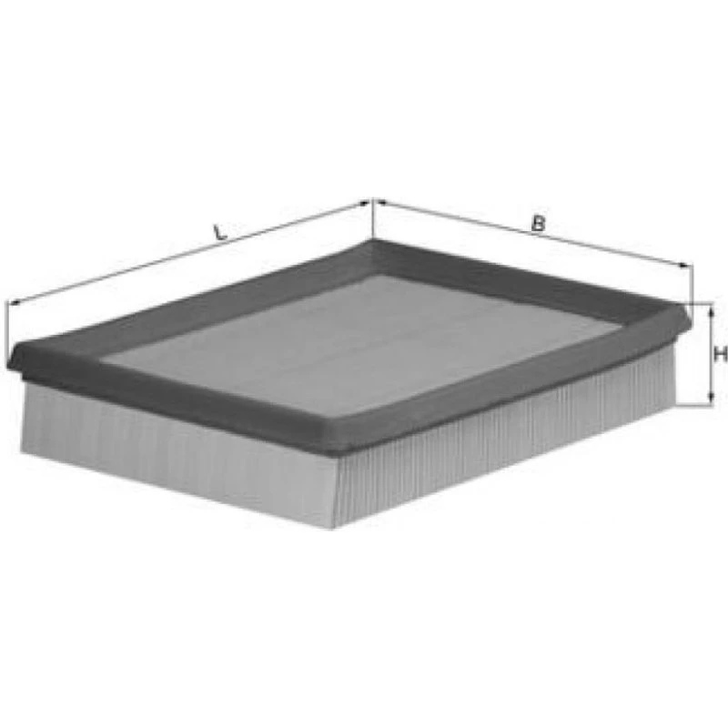 KNECHT LX 643 Luftfilter til CITROËN og PEUGEOT
