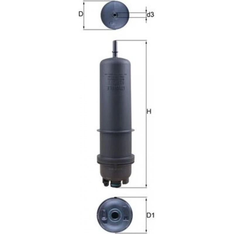 MAHLE ORIGINAL Brændstoffilter KL 872/7 for BMW & Alpina