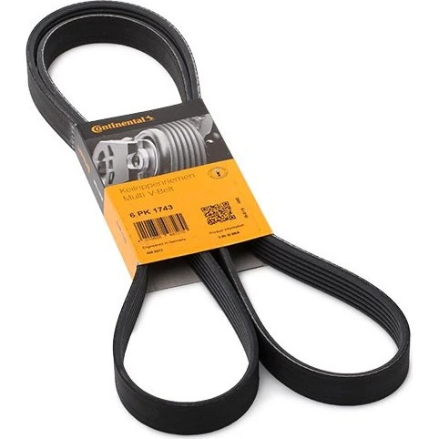 CONTITECH Kilerem 6PK1743, 1743 mm, til FORD, PEUGEOT, CITROËN