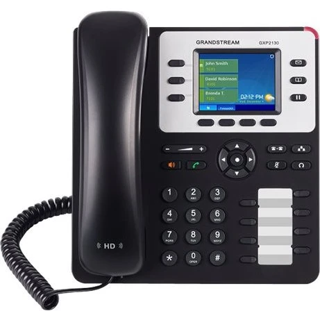Grandstream GXP2130 VoIP-telefon, 3 linier, SIP