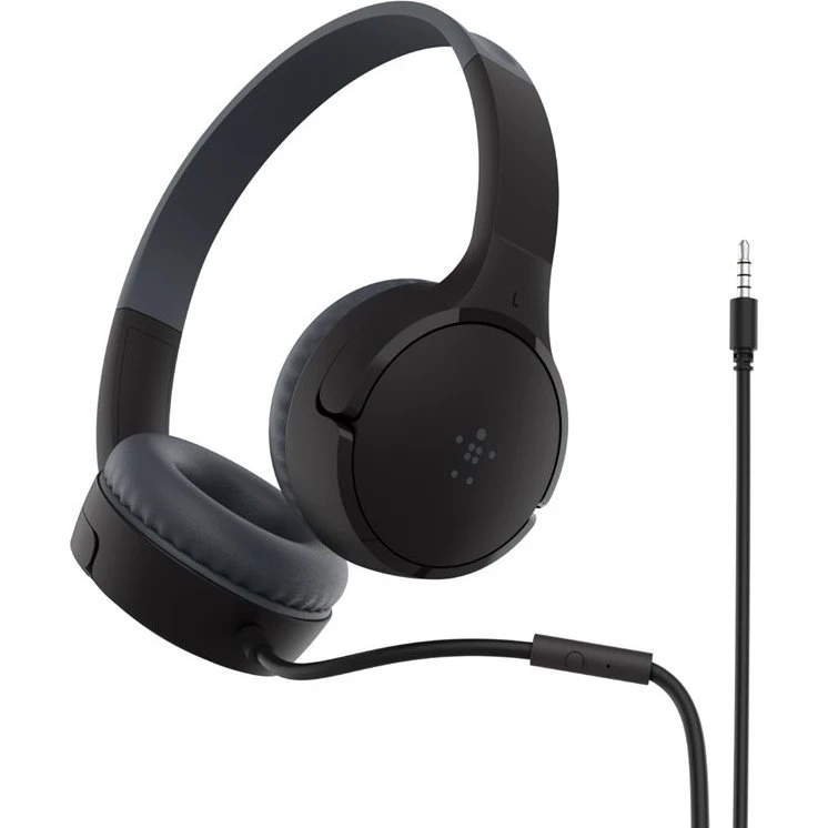 Belkin SoundForm Mini Hovedtelefoner Sort