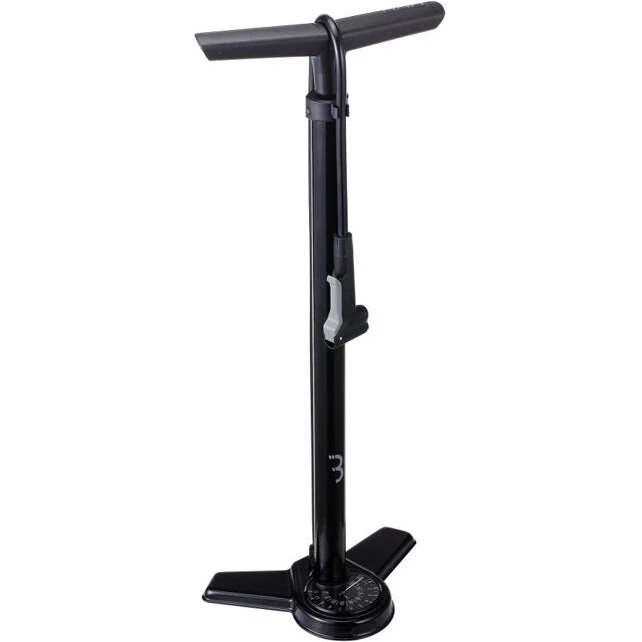 BBB AirSteel Multivalve fodpumpe med manometer, grå