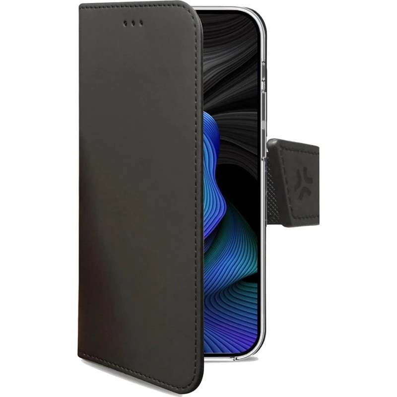 Celly Wally Wallet Case iPhone 15 Sort