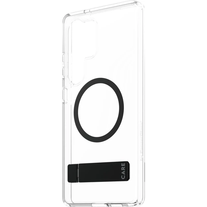 PanzerGlass CARE Feature Case Transparent med Kickstand til Samsung S25 Ultra