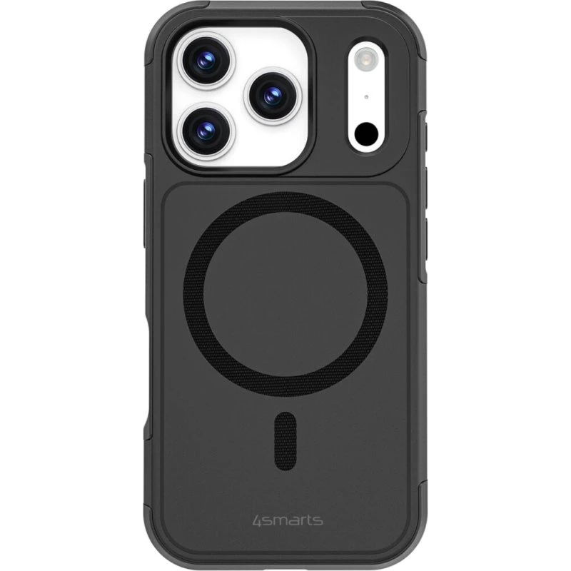4smarts Defend Cover til iPhone 17 Pro, Sort, MagSafe Kompatibel