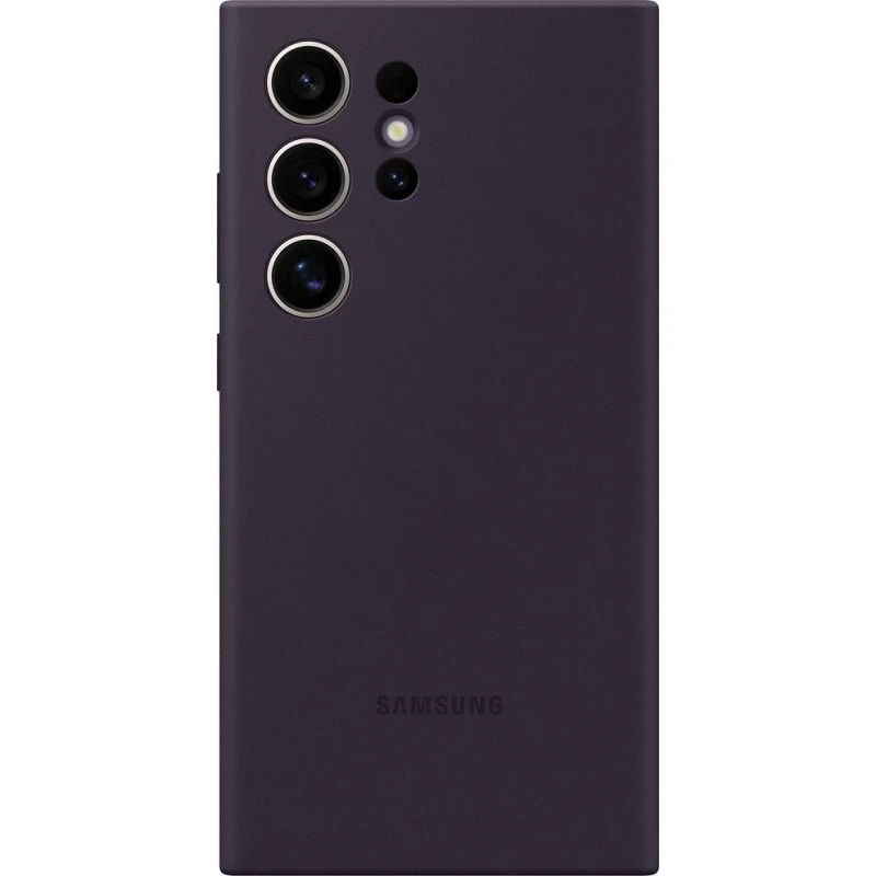 Samsung Galaxy S24 Ultra Original Silikone Cover, Mørk Violet