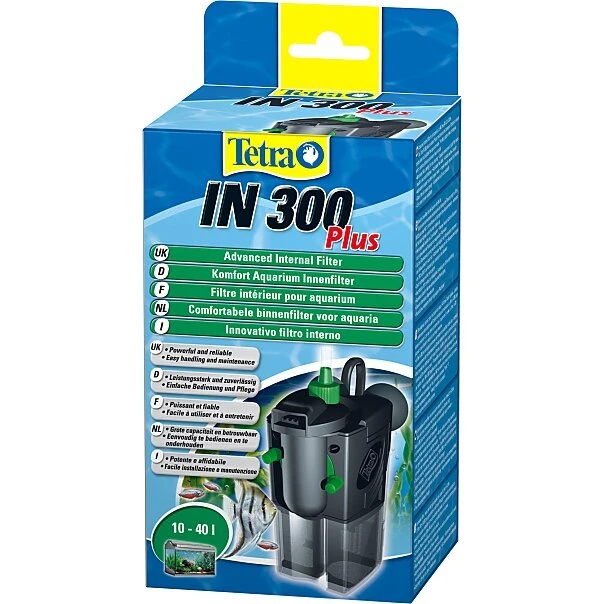 Tetra IN 300 Plus indvendigt filter 10–40 L