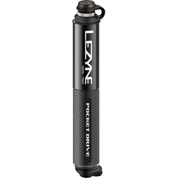 Lezyne Pocket Drive Minipumpe — 160 PSI (11 bar)