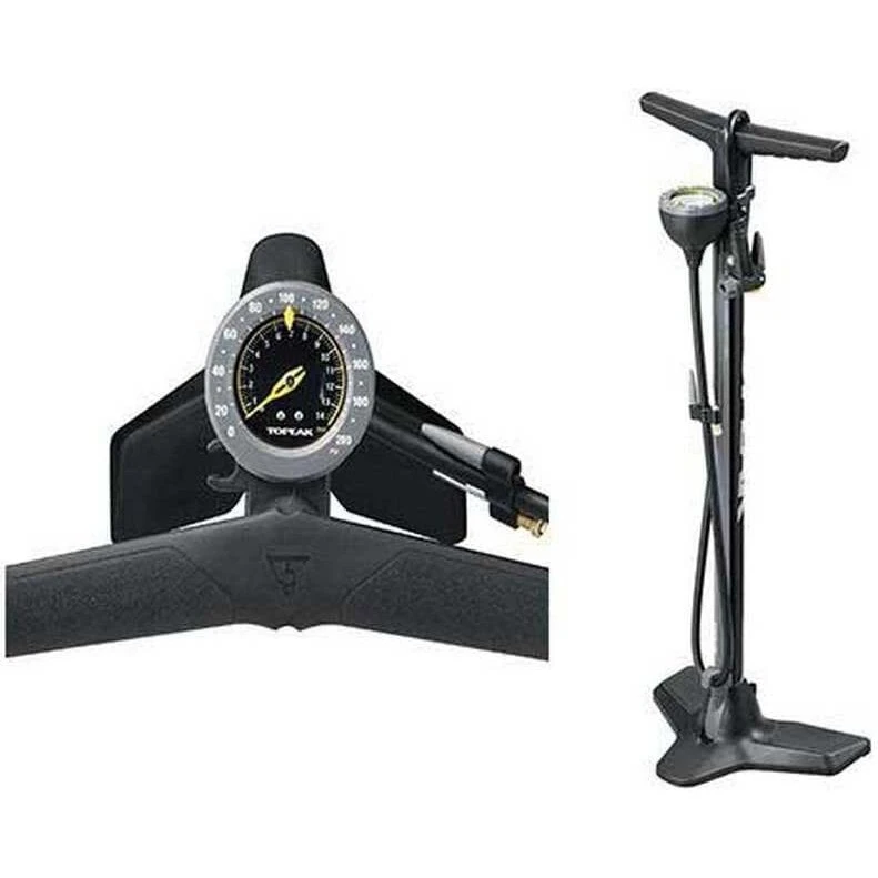 Topeak JoeBlow Race gulvpumpe 200 PSI (14 BAR) sort