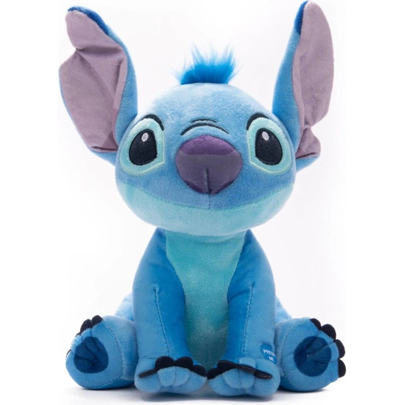 Disney Stitch Bamse med Lyd - 20 cm - Siddende
