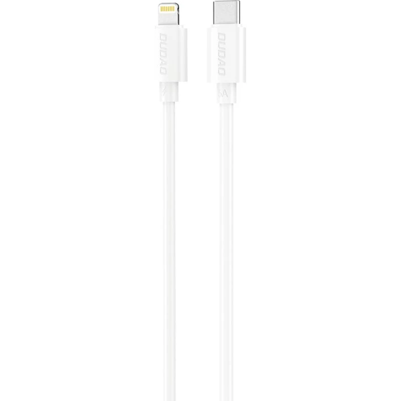 Dudao L4X USB-C til Lightning 1,2 m hvid