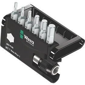 Wera Bit-Check 7 Hex-Plus 1, 7 dele