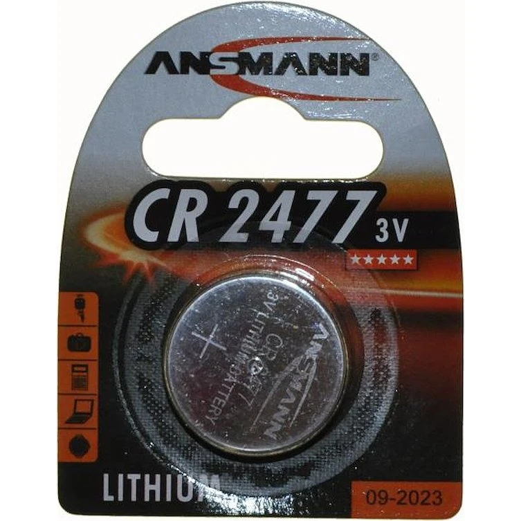 Ansmann CR2477 3V Lithiumbatteri 1000mAh