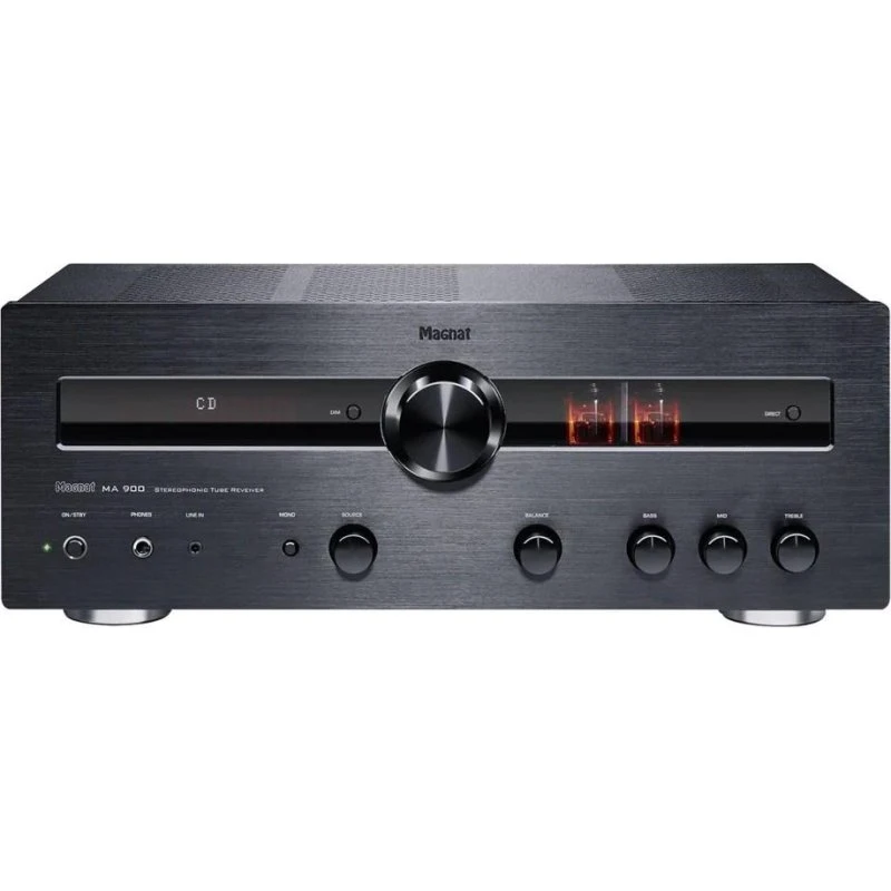 Magnat MA 900 Stereoforstærker, Sort, 2x200W, Bluetooth 5.0