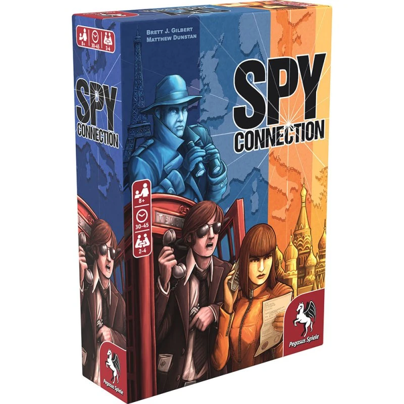 Pegasus Spy Connection - Brætspil, 2-4 spillere, 8+ år
