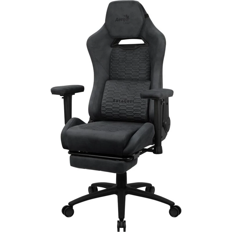 Aerocool Royal Slate Grey Gamerstol med Benstøtte
