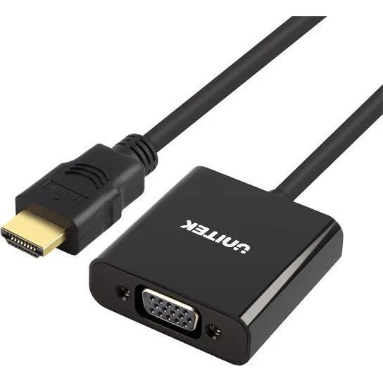 Unitek Y-6333 HDMI til VGA adapter med lyd