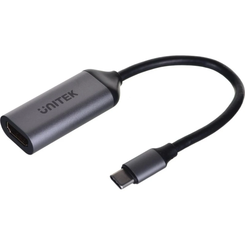 Unitek USB-C til HDMI 2.0 Adapter 4K 60 Hz Grå 0,15 m