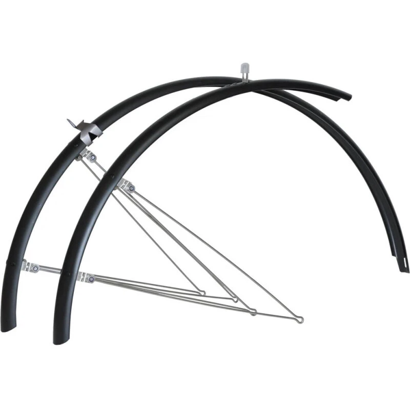 Bike Partner matsort skærmsæt 26" 60 mm