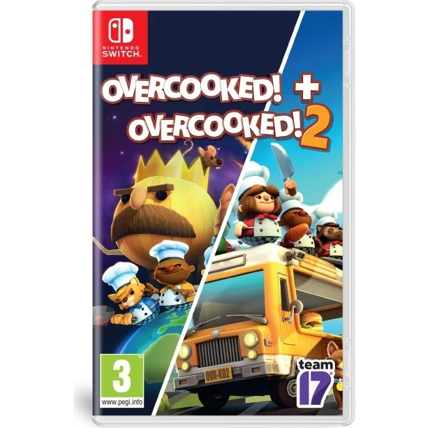 Overcooked + Overcooked 2 Double Pack – Nintendo Switch