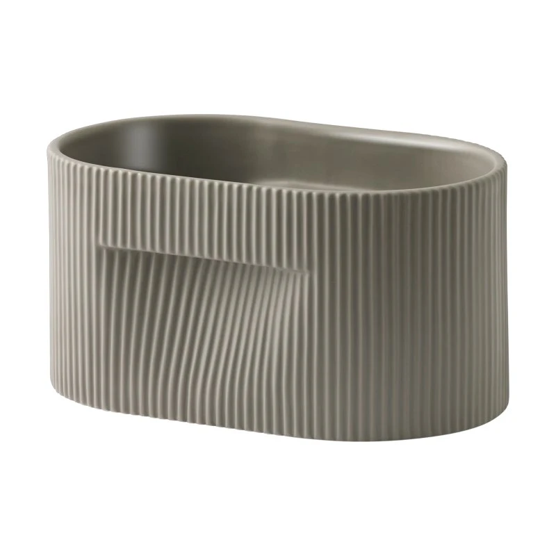 Muuto Ridge urtepotte 13 cm Taupe