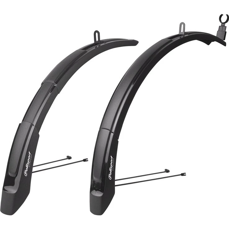 Polisport 480212 Expander Cross skærmsæt 26–29, sort