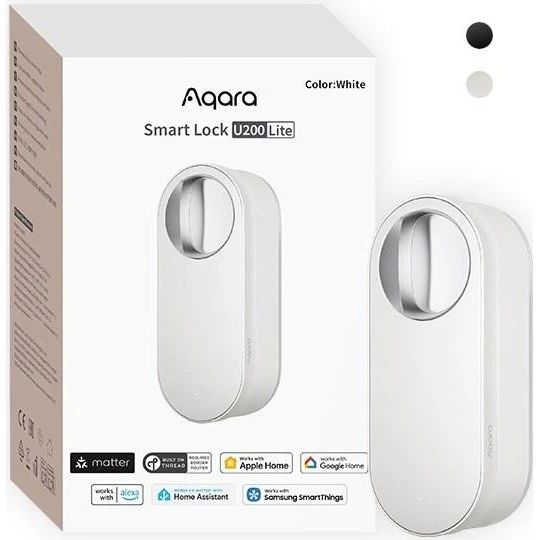 Aqara U200 Lite Smart Lås - Hvid