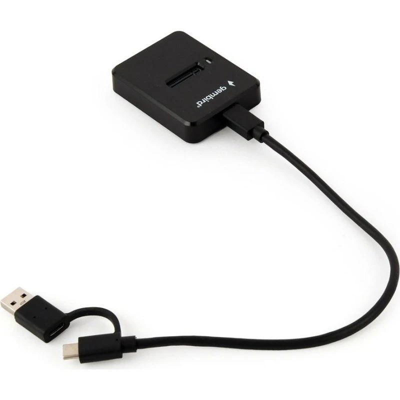 Gembird DD-U3M2 USB-C SSD-dockingstation, sort