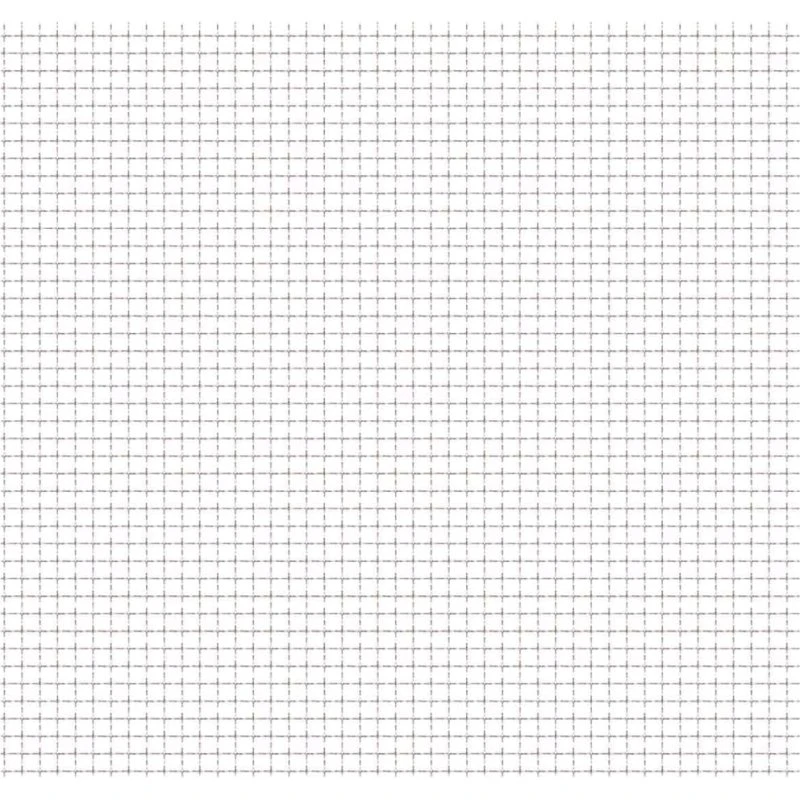 vidaXL rillet trådnetspanel 50x50 cm rustfrit stål 11x11 mm 2 mm